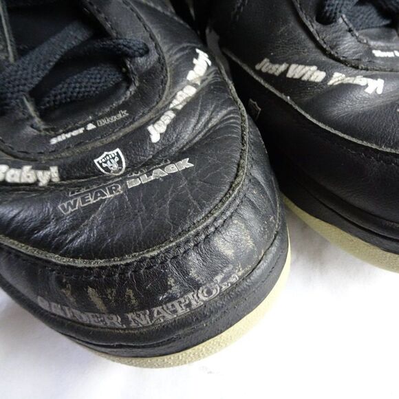Reebok NFL Raiders Shoes Size 11 1/2 - Picture 6 of 13